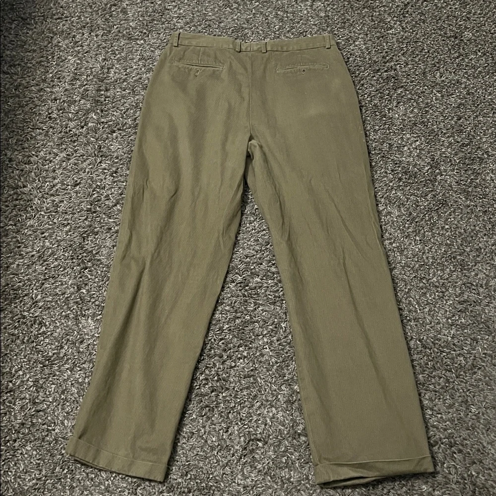 Liz Claiborne Men's Khaki Chinos - Picture 2 of 4